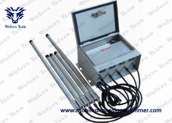 Prison Jammer Έξοδος RF με ασύρματο σύστημα ελέγχου Cell phone Signal Jammer