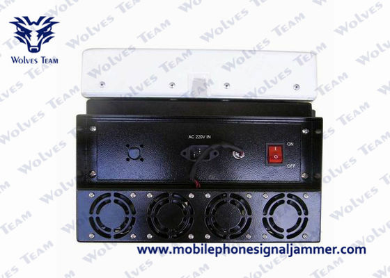 Ισχυρό Prison Jammer Κινητό τηλέφωνο Jammer WiFi Bluetooth με κατευθυντικές κεραίες πίνακα