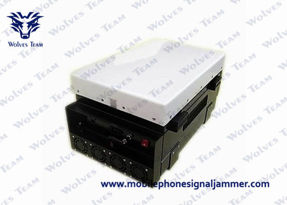 Ισχυρό Prison Jammer Κινητό τηλέφωνο Jammer WiFi Bluetooth με κατευθυντικές κεραίες πίνακα