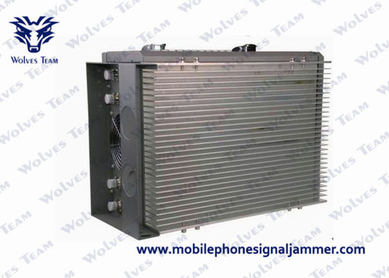 Αποκλεισμός κινητού τηλεφώνου 4G 5G GSM CDMA PCS Prison Jammer 300 - 600M Shielding Radius για μεγάλες ευαίσθητες τοποθεσίες