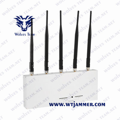 10W ισχυρό Jammer Glonass σημάτων ΠΣΤ όλο το ΠΣΤ L1 L2 L3 L4 L5 50 στη μακριά διάρκεια ζωής 60Hz 80 μέτρα