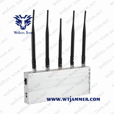 10W ισχυρό Jammer Glonass σημάτων ΠΣΤ όλο το ΠΣΤ L1 L2 L3 L4 L5 50 στη μακριά διάρκεια ζωής 60Hz 80 μέτρα