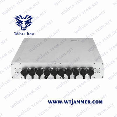 UHF VHF WiFi Bluetooth Jammer σημάτων 40m 18W 3G 4G