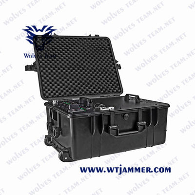 Πλήρης συχνότητα 800 Watt 1000m φορητό κινητό Jammer