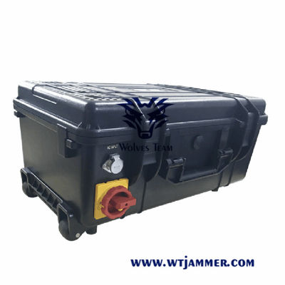 Έξυπνο κινητό Jammer τηλεφωνικών σημάτων κυττάρων Jammer σημάτων ΠΣΤ της WI-Fi Bluetooth 2.4g προσαρμόζει τη συχνότητα σημάτων