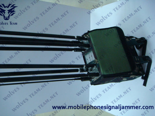 Προσαρμόστε Jammer σημάτων 850MHz 2100MHz 2400MHz που εμποδίζει κινητό τηλεφωνικό Jammer GSM CDMA 3G 4G 5G WiFi 2.4G