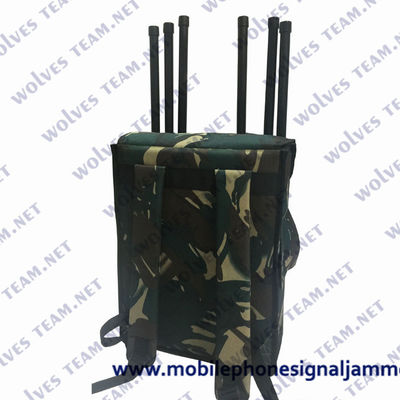 Blocker τηλεφωνικών σημάτων Bluetooth ασύρματο 50w Jammer για στρατιωτικό