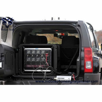 Όλο Jammer σημάτων οχημάτων ελέγχου 1200W Romote συχνότητας