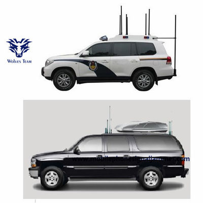 Υψηλό Jammer σημάτων οχημάτων σειράς 1000W 3G 4G WIFI VHF UHF