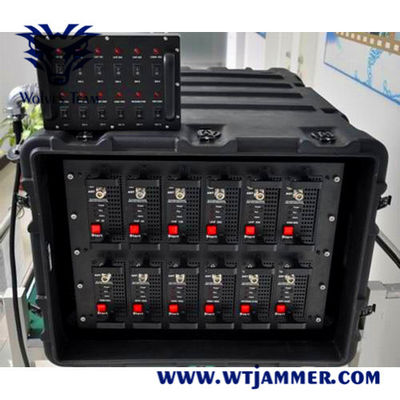 20MHz-11GHz στεγανοποιήστε Jammer 1000m 1500W Wifi