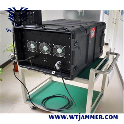 20MHz-11GHz στεγανοποιήστε Jammer 1000m 1500W Wifi