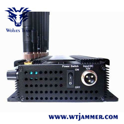 Jammer δικτύων 4w 30m Bluetooth Wif I2.4g 5.2g 5.8g Wifi