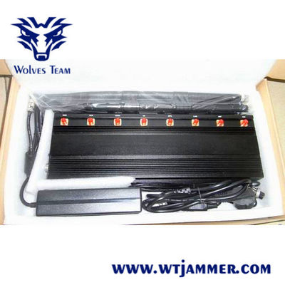 Jammer δικτύων 4w 30m Bluetooth Wif I2.4g 5.2g 5.8g Wifi