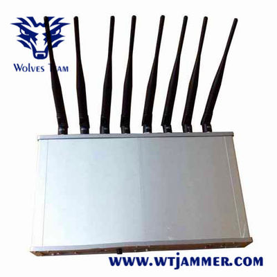 14 UHF VHF κινητό Jammer τηλεφωνικών σημάτων ζωνών για τη βιβλιοθήκη