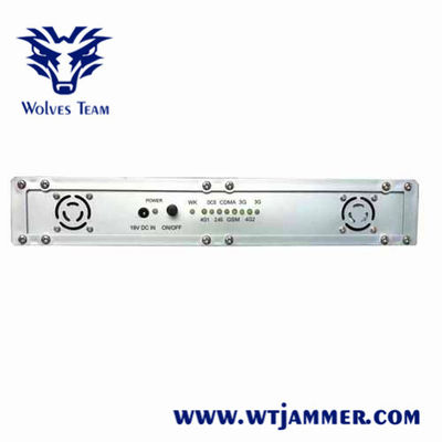 14 UHF VHF κινητό Jammer τηλεφωνικών σημάτων ζωνών για τη βιβλιοθήκη