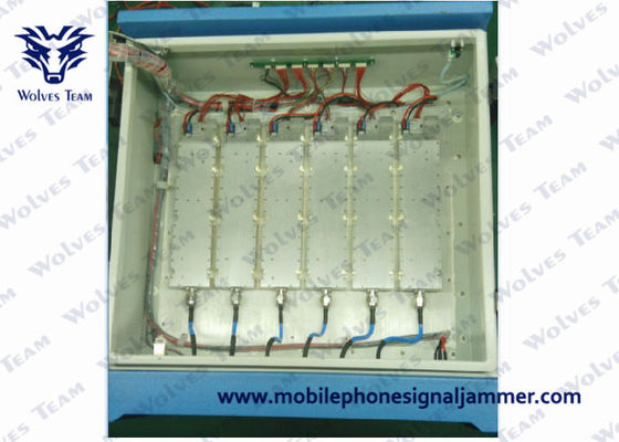 Πλήρης συχνότητα 25 - DDS 6000MHz 800W υπαίθριο Jammer σημάτων