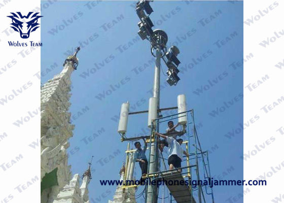 Πλήρης συχνότητα 25 - DDS 6000MHz 800W υπαίθριο Jammer σημάτων
