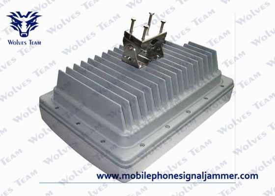 GSM CDMA 3G 4GLTE 8 υπαίθριο Jammer σημάτων ζωνών 40w