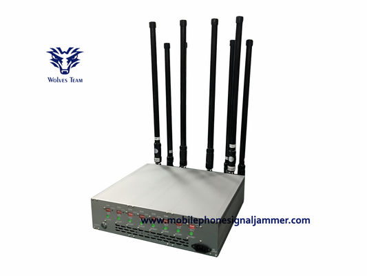 UHF VHF ΠΣΤ 50m WIFI εσωτερικό Jammer σημάτων 55W