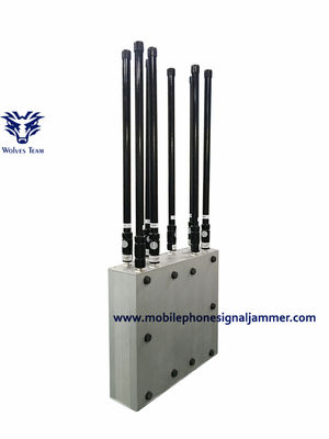 UHF VHF ΠΣΤ 50m WIFI εσωτερικό Jammer σημάτων 55W