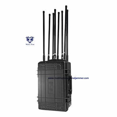 All In One Αδιάβροχες εξωτερικές κεραίες 25-6000 MHz Signal Jammer High Gain πανκατευθυντικές κεραίες έως 2000 μέτρα