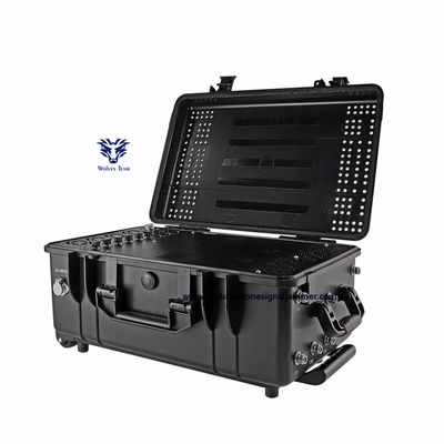 All In One Αδιάβροχες εξωτερικές κεραίες 25-6000 MHz Signal Jammer High Gain πανκατευθυντικές κεραίες έως 2000 μέτρα