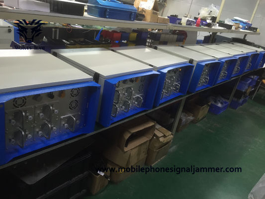 Στεγανοποιήστε αντι Uav Jammer WIFI5.8G φυλακών σημάτων κηφήνων Jammer τηλεφωνικών σημάτων κυττάρων GSM 5G υψηλής δύναμης ΠΣΤ