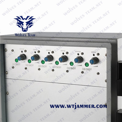 Αγορά GSM800 DCS1800 PCS1900 150m υπαίθριο Jammer σημάτων 165W online manufacture