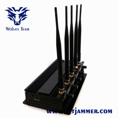κινητό Jammer τηλεφωνικών 3G σημάτων 40m 15W για το συνεδριακό κέντρο