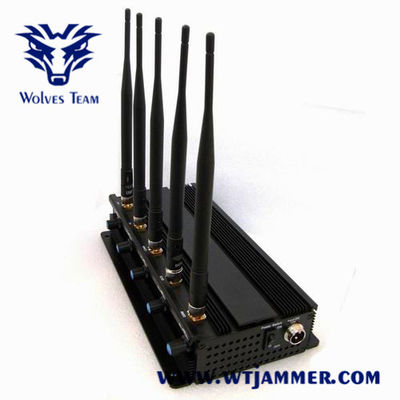 κινητό Jammer τηλεφωνικών 3G σημάτων 40m 15W για το συνεδριακό κέντρο