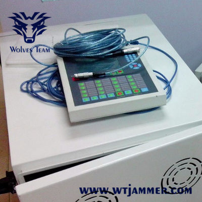 16 ζώνες 2000M ηλεκτρονικό Jammer σημάτων 800W για τη VIP προστασία