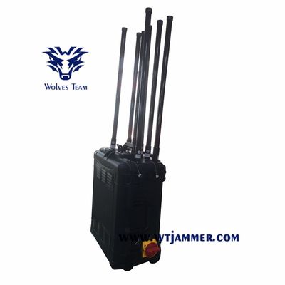 Jammer RF WIFI βομβών οχημάτων Jammer τηλεφωνικών σημάτων κυττάρων με DDS το φράσσοντας σύστημα συνοδειών