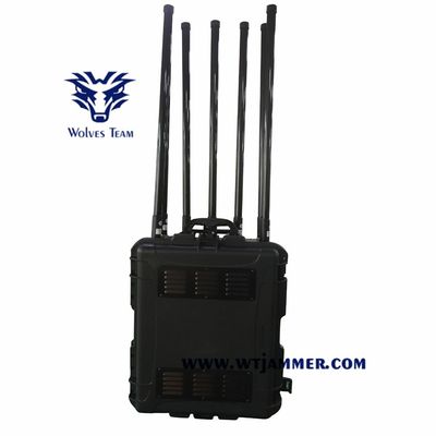 Jammer RF WIFI βομβών οχημάτων Jammer τηλεφωνικών σημάτων κυττάρων με DDS το φράσσοντας σύστημα συνοδειών