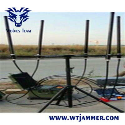 6 Jammer βομβών ζωνών στρατιωτικά 1500 μέτρα 300W IED