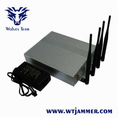 25 μέτρα εσωτερικό Jammer σημάτων Wifi 2.4G 5.8G 4W