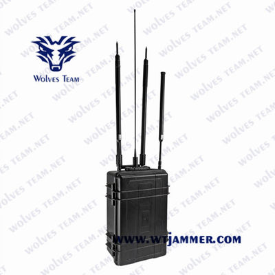 UHF VHF350MHz Walky - Jammer σημάτων οχημάτων Talky 800W