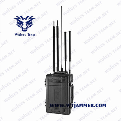 UHF VHF350MHz Walky - Jammer σημάτων οχημάτων Talky 800W