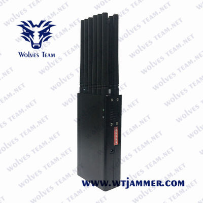κινητό Jammer τηλεφωνικών σημάτων 3G 4GLTE 4GWIMAX 10W