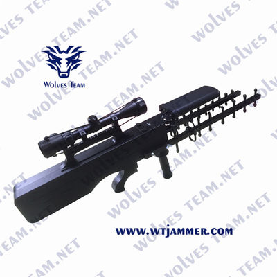 Αγορά Στρατιωτική ασφάλεια 15W 1000M αντι Jammers κηφήνων online manufacture