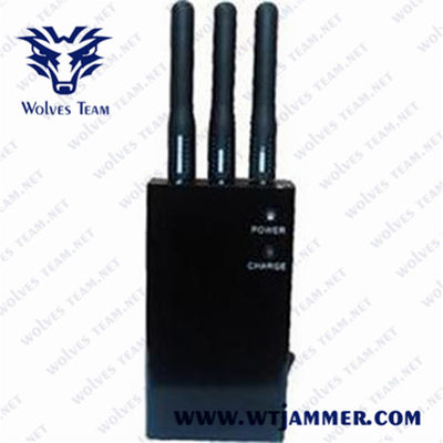 Φορητό 5 10m ζωνών Jammer τηλεφωνικού Wifi κυττάρων