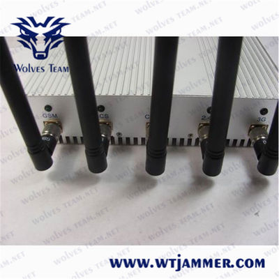 40m 5 Blocker ζωνών 12.5W Wifi Jammer για το σχολείο