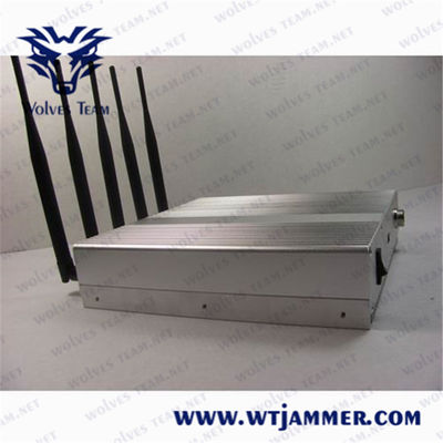 40m 5 Blocker ζωνών 12.5W Wifi Jammer για το σχολείο