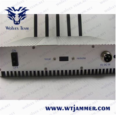 40m 5 Blocker ζωνών 12.5W Wifi Jammer για το σχολείο