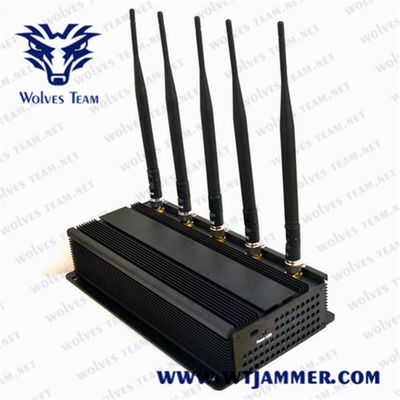 25 Jammer σημάτων 2.4G 4.9G 5.0G 5w Wifi μέτρα συσκευών