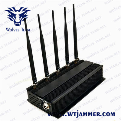 25 Jammer σημάτων 2.4G 4.9G 5.0G 5w Wifi μέτρα συσκευών