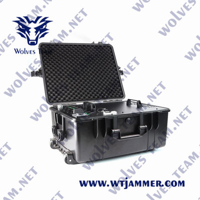 WIFI5.8G ΠΣΤ 2500m υπαίθριο Jammer σημάτων 600W για Uav
