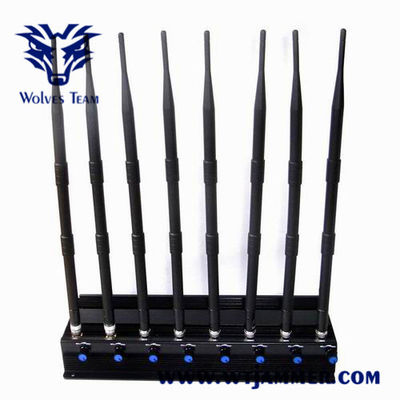 Πολυσύνθετο τηλεφωνικό Jammer κυττάρων 3G 4G, Jammer σημάτων Wifi υψηλές κεραίες κέρδους