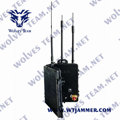 12 Jammer 1200W συχνότητας ζωνών πλήρες αδιάβροχο υπαίθριο Jammer τηλεφωνικών σημάτων κυττάρων