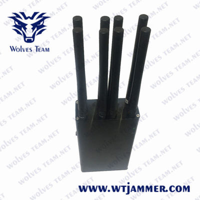 Αγορά Φορητό GSM 30m WiFi2.4g GPSL1 φορητό Jammer σημάτων 8W online manufacture