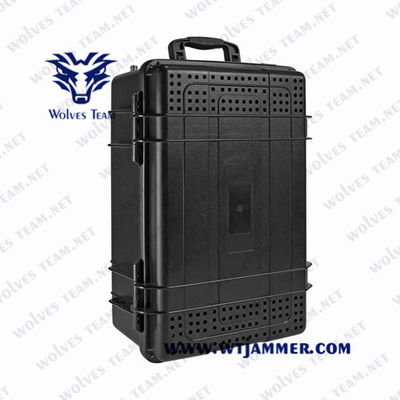600W κινητό Jammer τηλεφωνικών σημάτων GSM UMTS μέχρι 500m